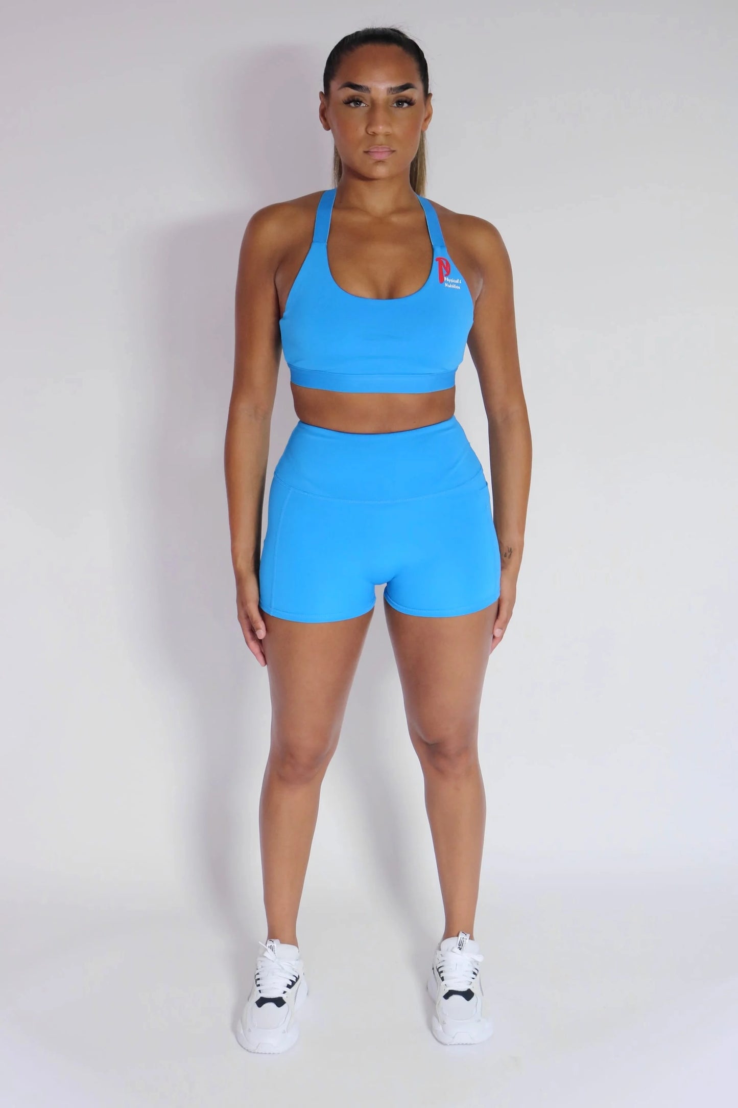 Bra & Shorts set (Blue) image 0