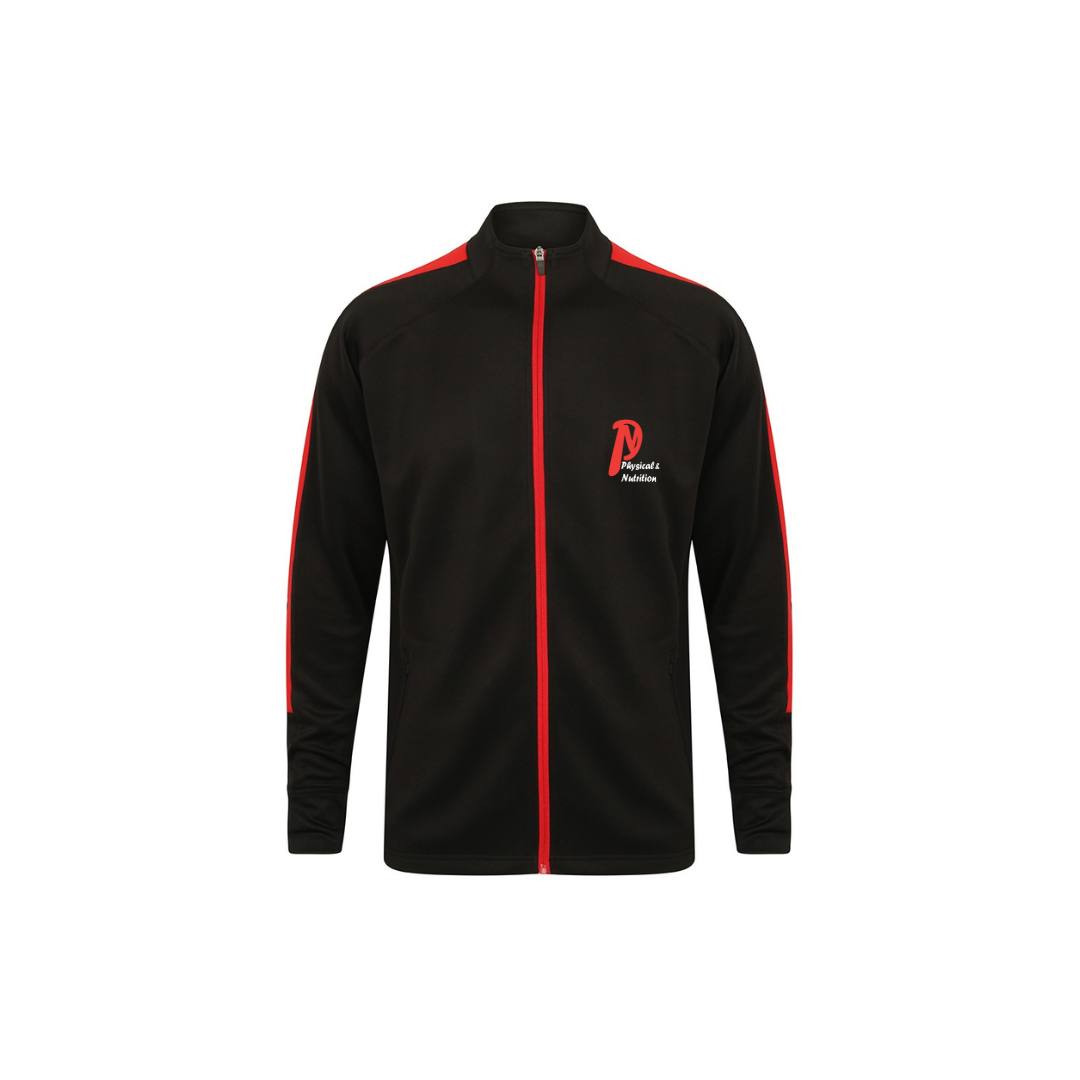 Women's Tracksuit Top Black/red