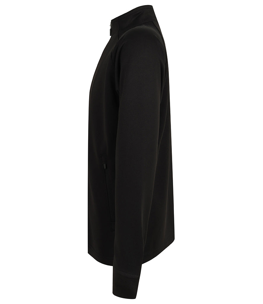 Kids Tracksuit Zip up Top Black/black
