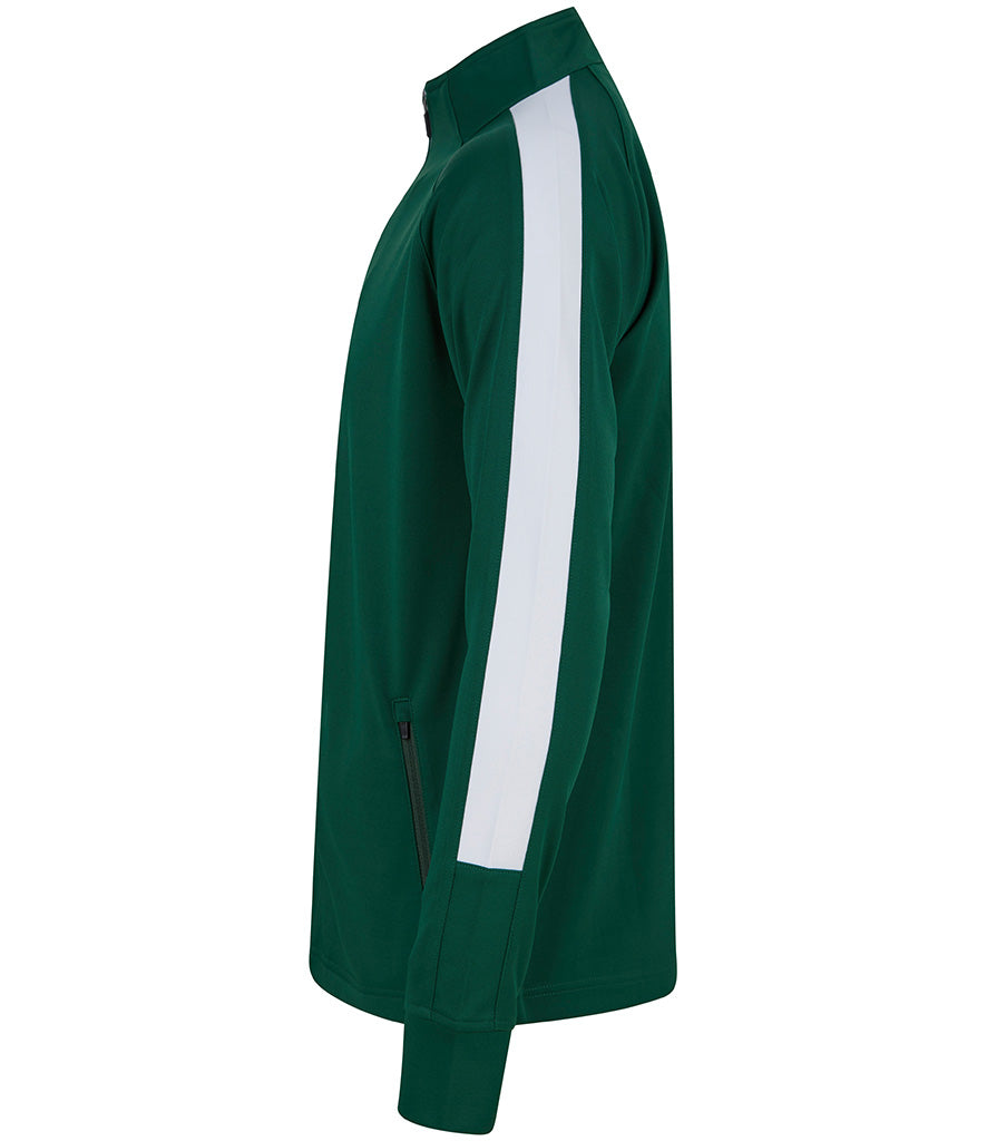 Kids Full Tracksuit Green/white