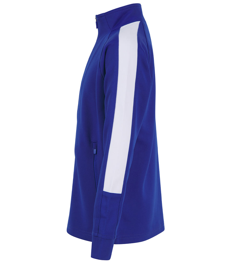 Kids Tracksuit Zip up Top Blue/white