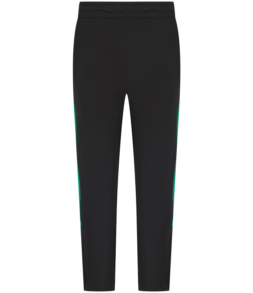 Kids Full Tracksuit Black/green