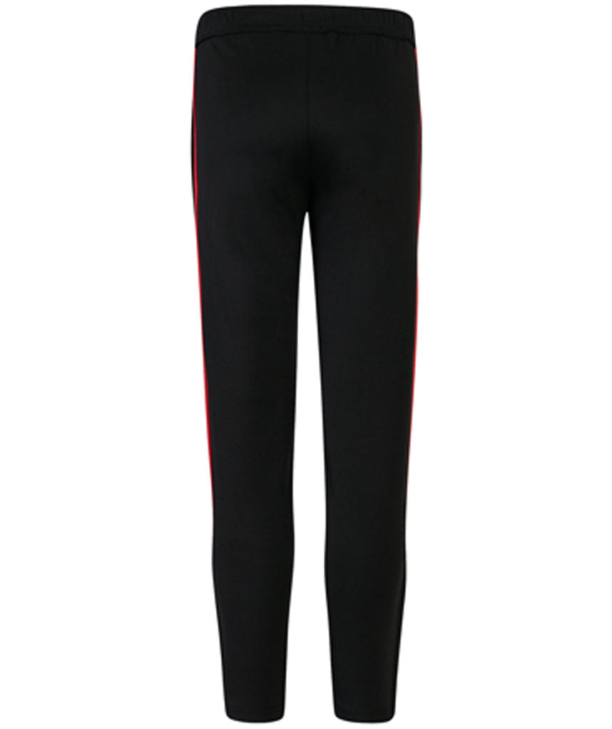 Kids Tracksuit Bottoms Black/red