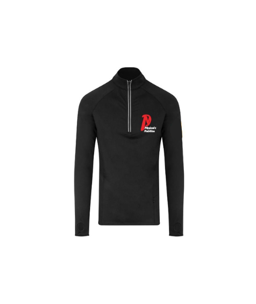 Men's Active 1/4 Zip Top Black/reflective