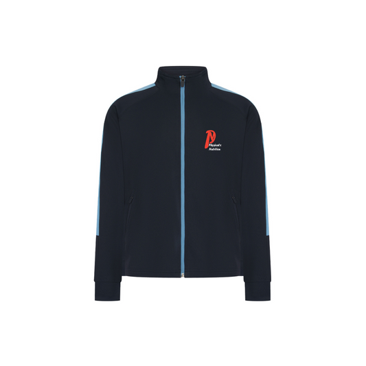 Kids Full Tracksuit Black/tiffany blue