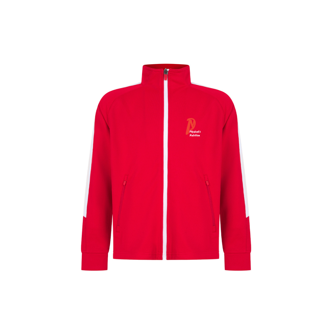 Kids Full Tracksuit Red/white