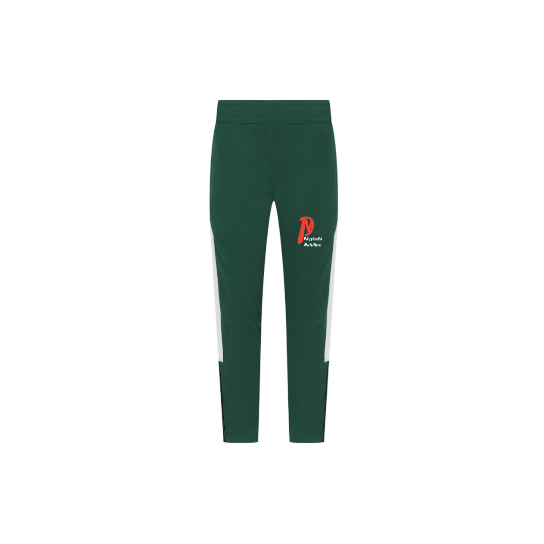 Kids Tracksuit Bottoms Green/white