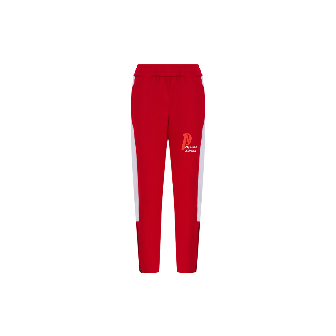 Kids Tracksuit Bottoms Red/white