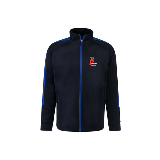 Kids Full Tracksuit Black/blue