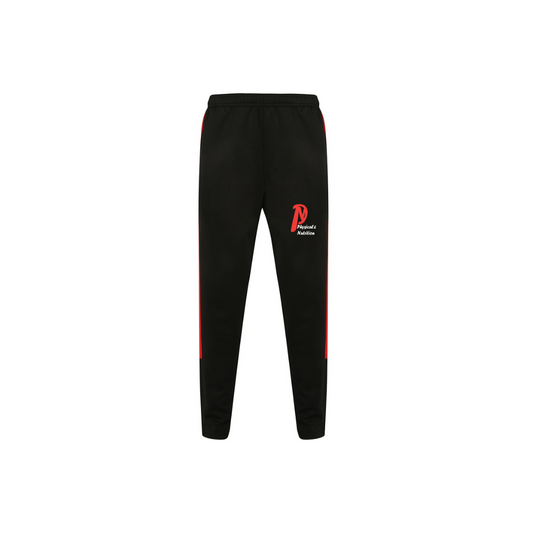 Men's Tracksuit Bottoms Black/red