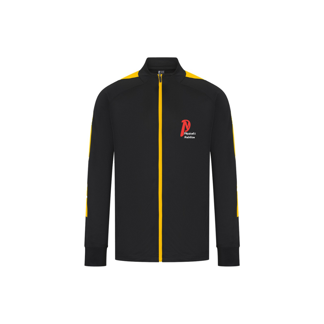 Men's Full Tracksuit Black/yellow