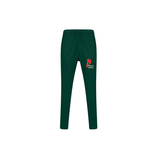 Men's Tracksuit Bottoms Green/white
