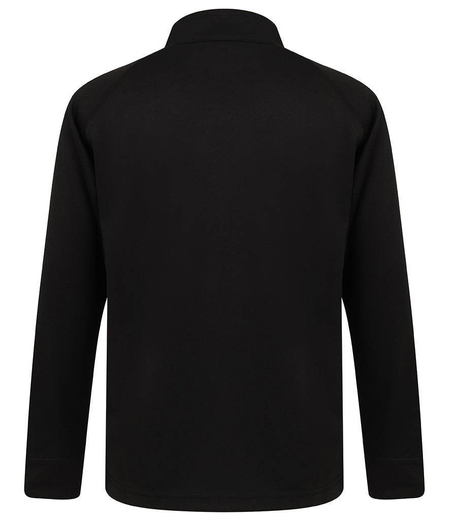 Kids Tracksuit Zip up Top Black/black