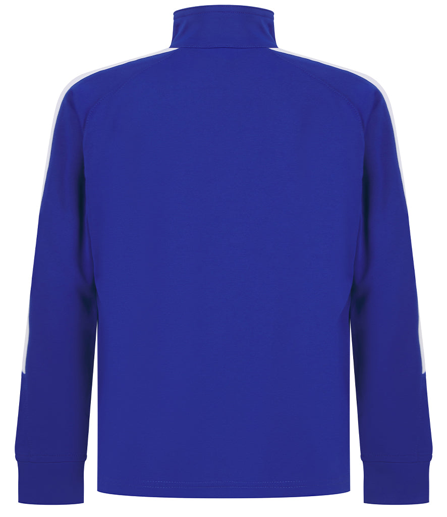Kids Tracksuit Zip up Top Blue/white