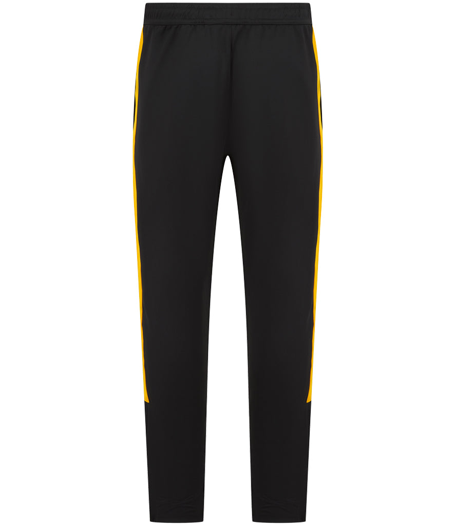 Kids Tracksuit Bottoms Black/yellow