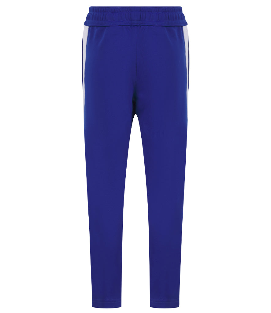 Kids Tracksuit Bottoms Blue/white